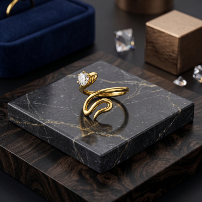LUNA LOOP RING